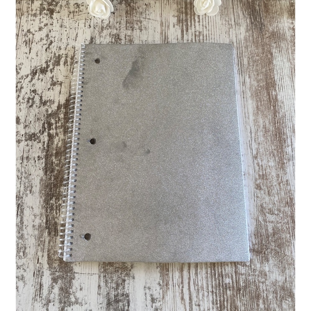 Studio C sparkly notebook